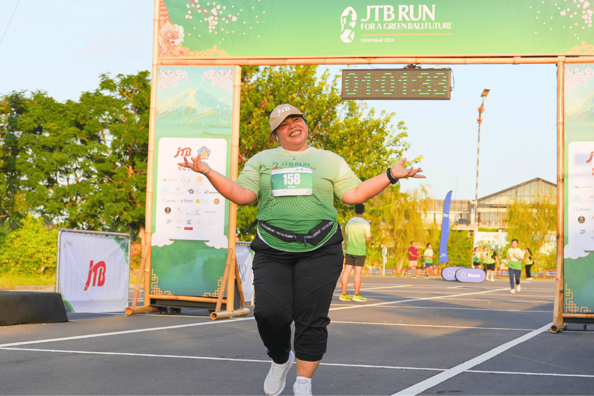 JTB Run 2026 morning event scene at the Bali mangrove forest