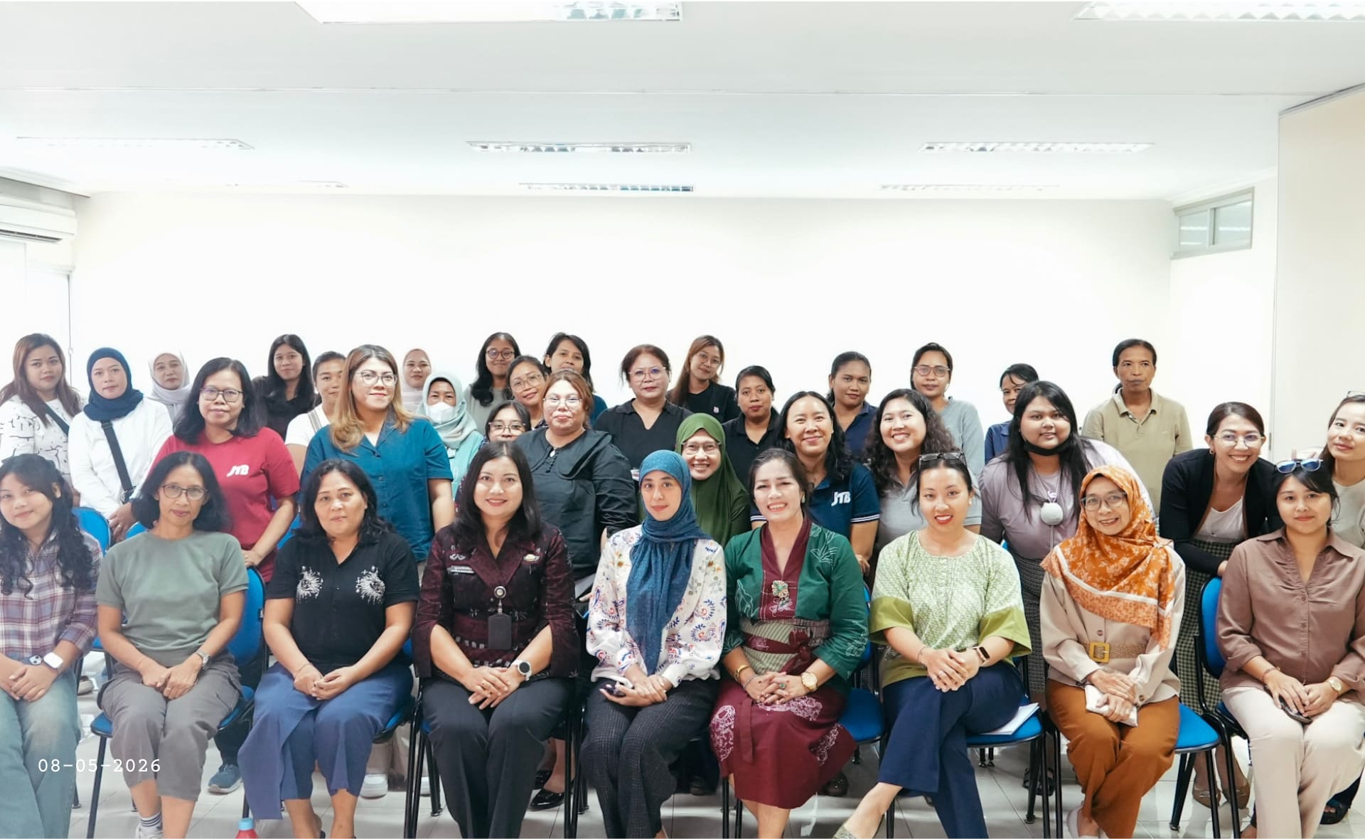 Panel speakers at PT JTB Indonesia Women Protection Seminar