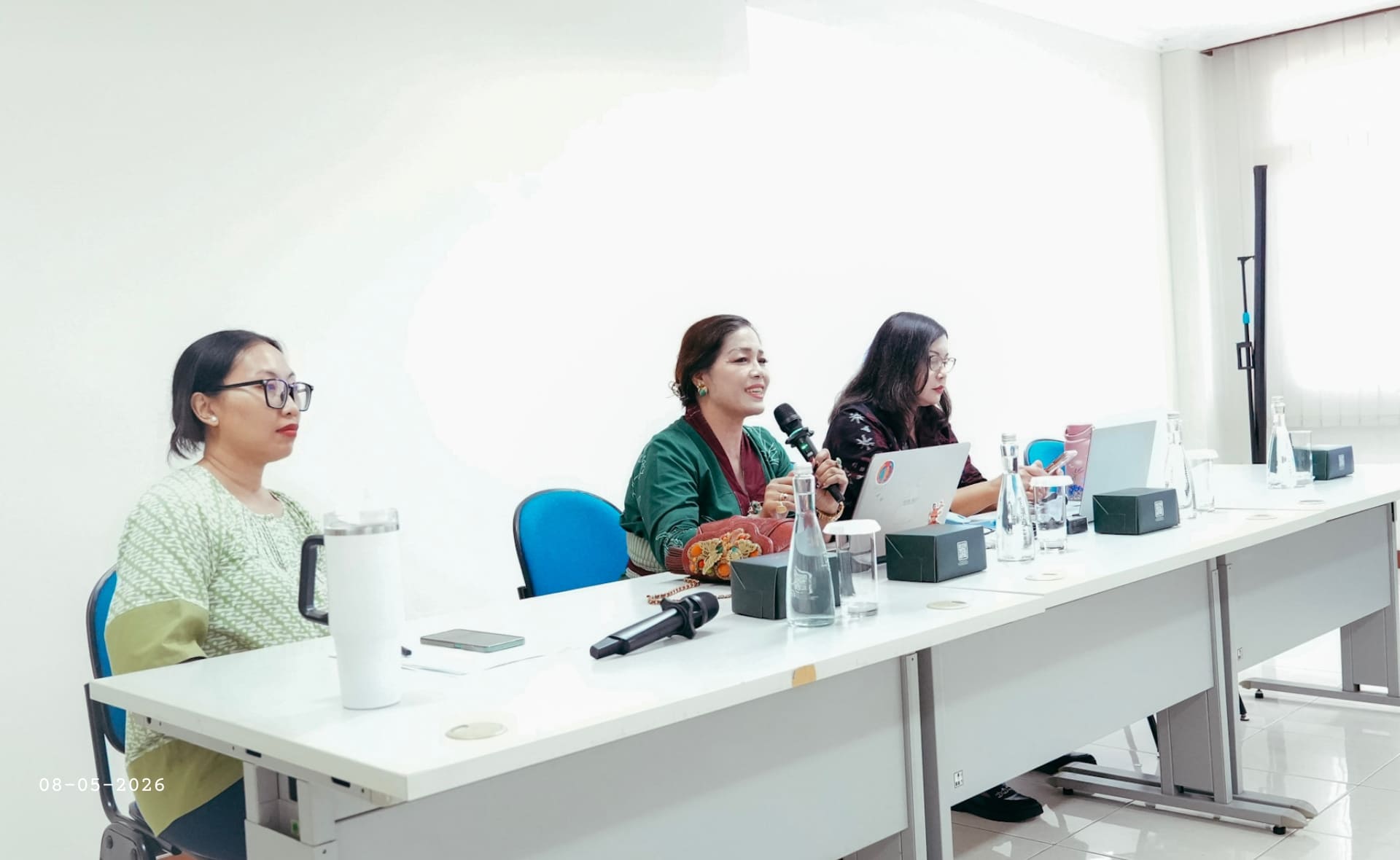 Participants listening during the panel discussion