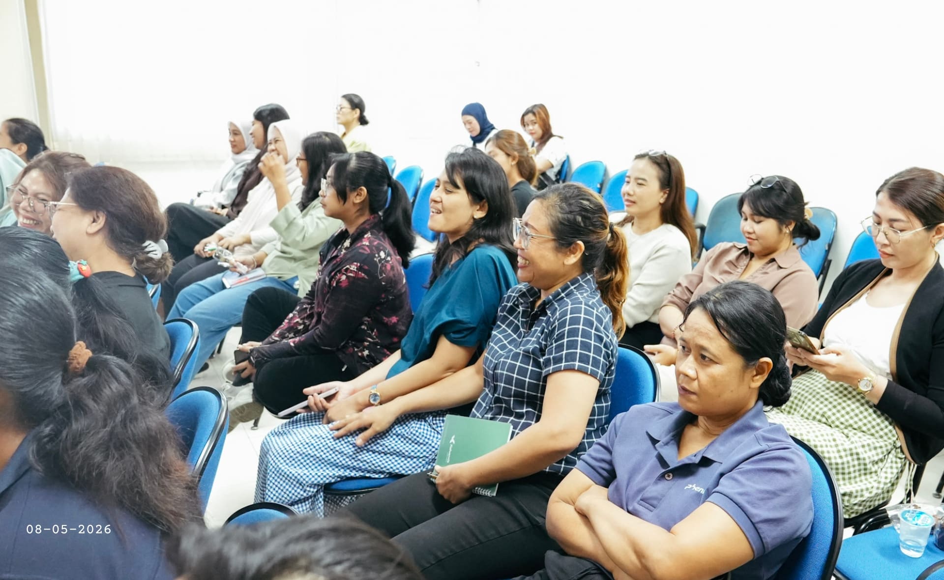 Participants attending the Women Protection discussion